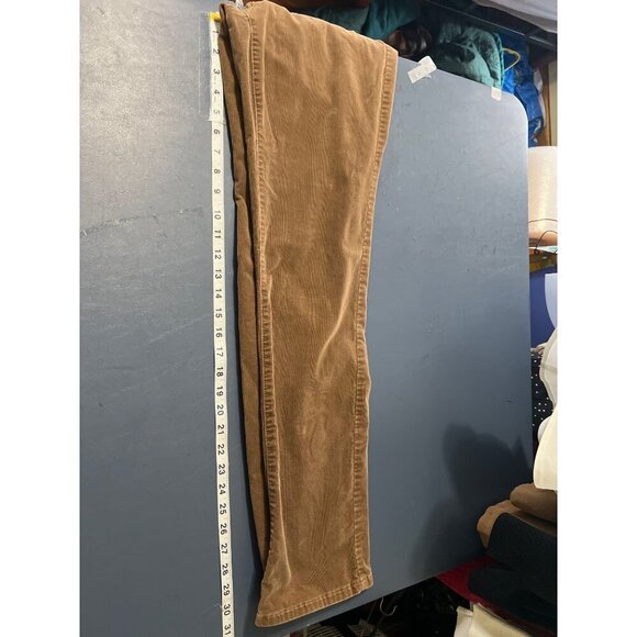 Lauren Jeans Co. Ralph Lauren Brown Corduroy Pants Size 8 Womens Cotton/Elastane - Picture 4 of 10